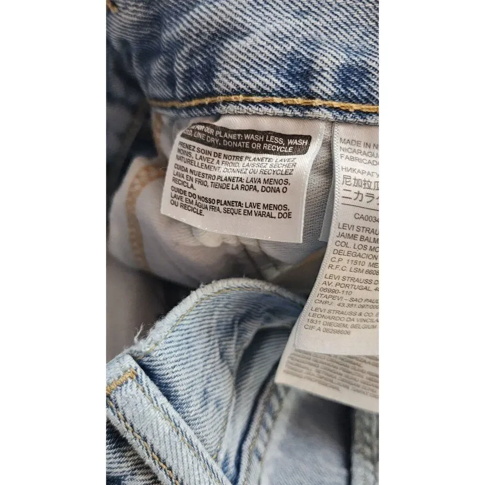 Men's Levi's 505 Size 30x30  Some Wear & Tear